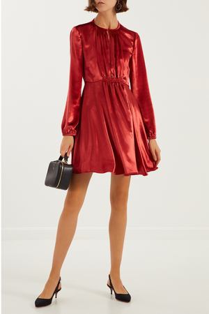 Красное мини-платье Red Valentino 98699215