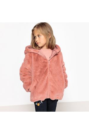 Пальто мягкое с капюшоном, 3-12 лет La Redoute Collections 109527 купить с доставкой