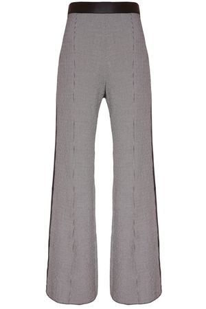 Серые брюки с контрастным поясом Loewe 80699211