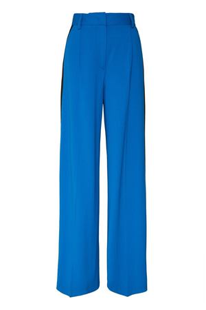 Синие брюки с лампасами MSGM 29699757 вариант 2 купить с доставкой
