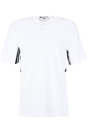 Спортивная футболка 3-Stripes Y-3 DP0487 Белый, Полоска купить с доставкой