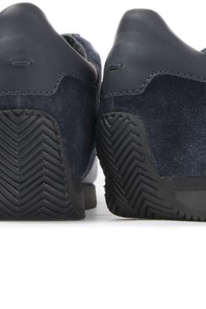 Комбинированные кроссовки Santoni Santoni MSAM2059 U60 Синий купить с доставкой