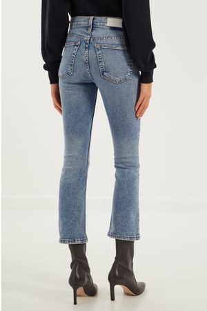 Укороченные расклешенные джинсы Re/Done 178199181 купить с доставкой