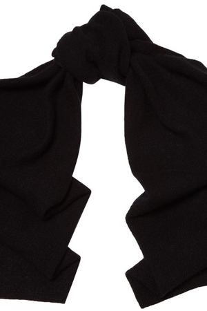 Черный кашемировый шарф Tegin 85394795