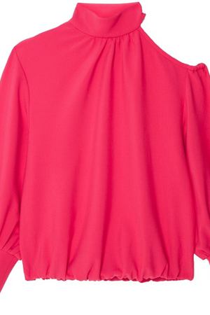 Розовая блузка с открытым плечом Belka 2715100273
