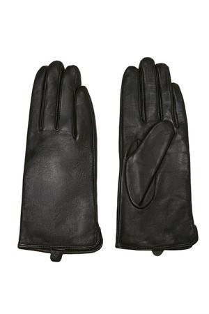 Зеленые кожаные перчатки Essentiel 754100803