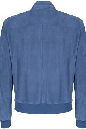 Замшевая куртка Enrico Mandelli Enrico Mandelli 913/4726-перф Голубой купить с доставкой