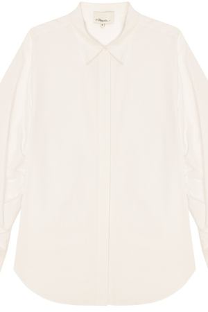 Белая хлопковая рубашка 3.1 Phillip Lim 365101663