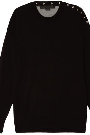 Черный шерстяной джемпер Alexander Wang 367101720 купить с доставкой