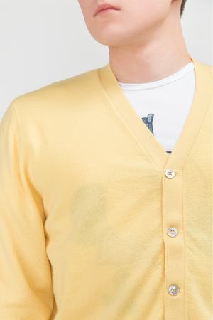 Кашемировый пуловер Eddy Monetti Eddy Monetti CARD/21213/желтый купить с доставкой