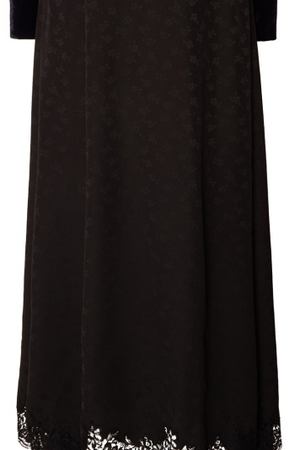 Черное бархатное платье Stella McCartney 193101088 купить с доставкой