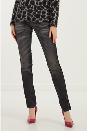 Серые джинсы с кристаллами Gucci 470101749