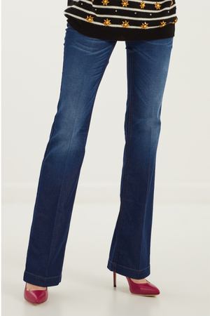 Синие джинсы Gucci 470101786 вариант 2 купить с доставкой