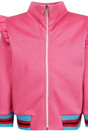 Розовая олимпийка с оборками Gucci Kids 1256102264 купить с доставкой
