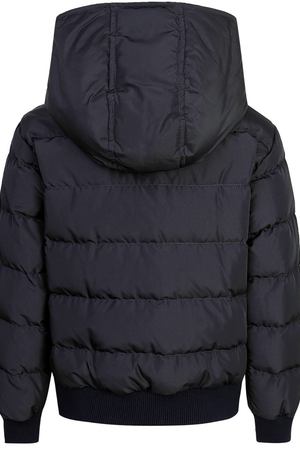 Черная стеганая куртка Dolce & Gabbana Kids 1207102434 купить с доставкой