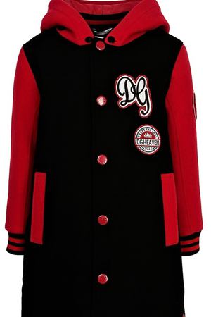 Пальто с капюшоном Dolce & Gabbana Kids 1207102592