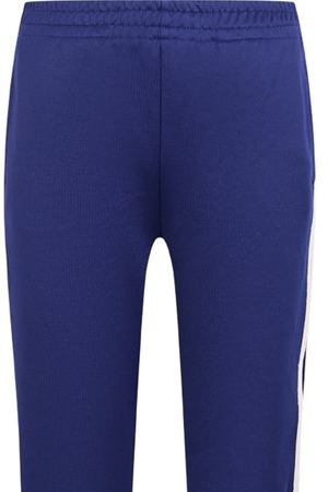 Синие брюки с лампасами Gucci Kids 1256102932 купить с доставкой