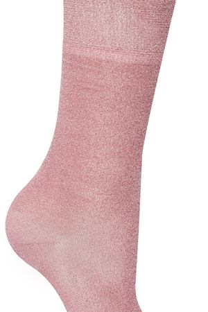 Розовые носки с люрексом Mileya Isabel Marant 14093917 купить с доставкой
