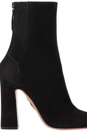 Черные ботильоны Saint Honoré Bootie 105 Aquazzura 975103368
