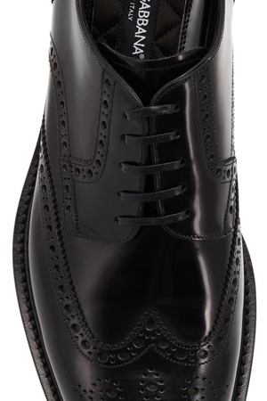 Черные туфли на шнуровке Dolce & Gabbana 599101287 вариант 2