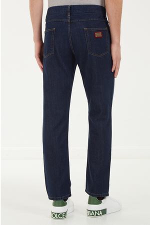 Темно-синие джинсы Dolce & Gabbana 599101330 купить с доставкой