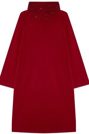 Бордовое платье с люрексом Amina Rubinacci 2158102097