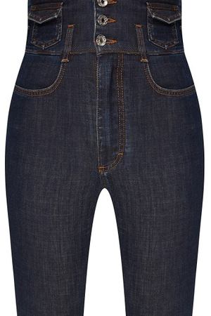 Зауженные джинсы с широким поясом Dolce & Gabbana 599101165