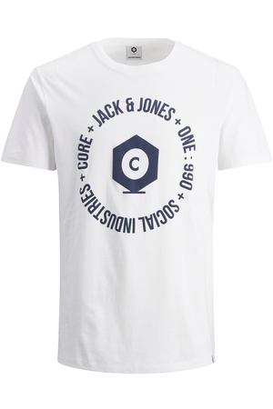 Футболка с круглым вырезом и короткими рукавами Jcoauba Jack&Jones 140193