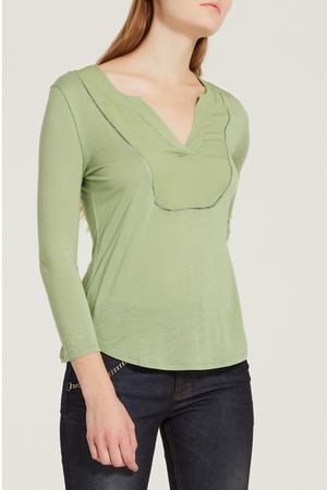 Зеленая блузка Gucci 470102795