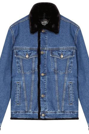 Джинсовая куртка с аппликацией Катя Добрякова  821102493 купить с доставкой
