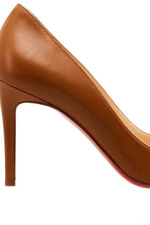 Бежевые туфли Pigalle 85 Christian Louboutin 106103486