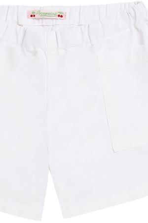 Хлопковые белые шорты JOKER Bonpoint 1210104221