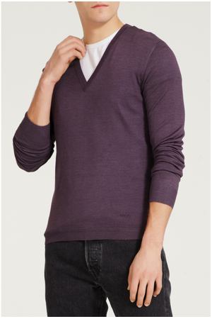 Фиолетовый пуловер Gucci 470104119
