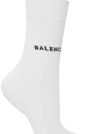 Белые носки с логотипом Balenciaga 397104586