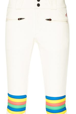 Белые брюки с цветной отделкой Perfect Moment 2581104374