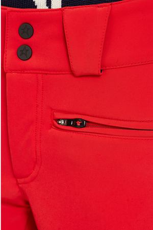 Красные брюки с контрастными вставками Perfect Moment 2581104415