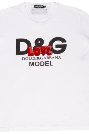 Футболка с логотипом Dolce & Gabbana 599104495 вариант 2
