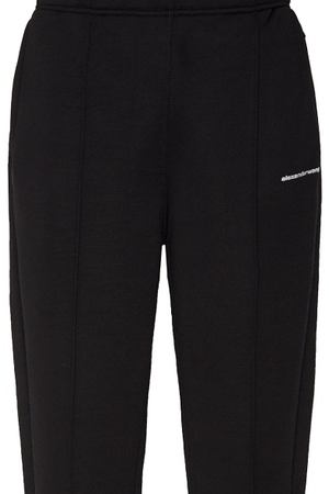 Черные трикотажные брюки T by Alexander Wang 368104480 вариант 2 купить с доставкой