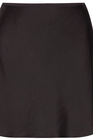 Черная мини-юбка Wash & Go T by Alexander Wang 368104502 купить с доставкой
