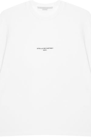 Белая футболка из органического хлопка Stella McCartney 193104531 вариант 2 купить с доставкой