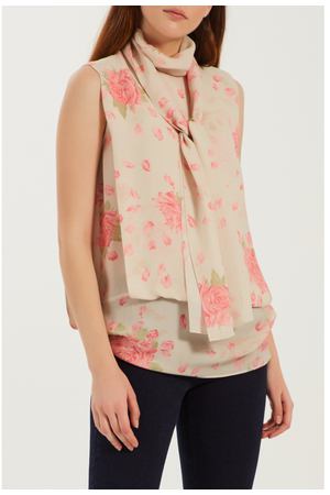 Блузка с цветочным принтом Valentino 210105271