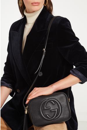 Черная сумка Soho Gucci 470104455 купить с доставкой