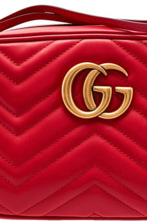 Красная сумка GG Marmont Gucci 470104457