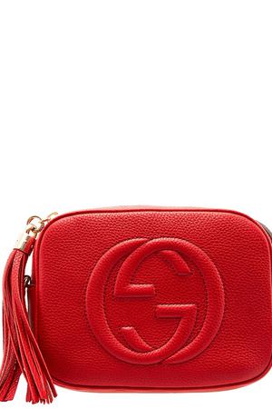Красная сумка Soho Gucci 470104461