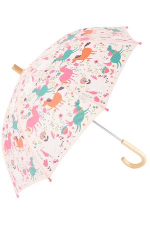 Розовый зонт с лошадками Hatley 2718102103