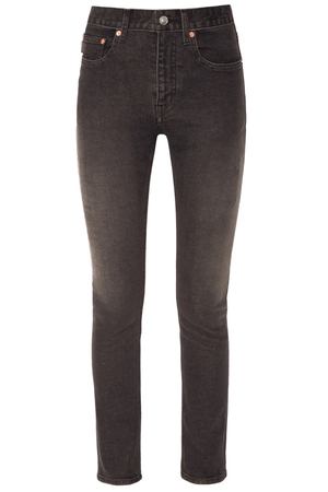 Черные джинсы-скинни из стретч-денима Balenciaga 397106919