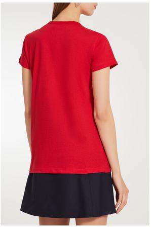 Красная футболка с принтом-логотипом №21 35106907 купить с доставкой