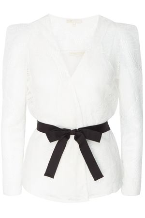 Белая ажурная блузка MAJE 888107224 купить с доставкой