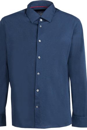 Хлопковая рубашка Van Laack Van Laack 181005/790 Синий вариант 2 купить с доставкой