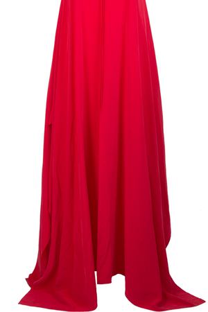 Шелковое платье в пол AVTANDIL Avtandil SS17-018 Красный купить с доставкой